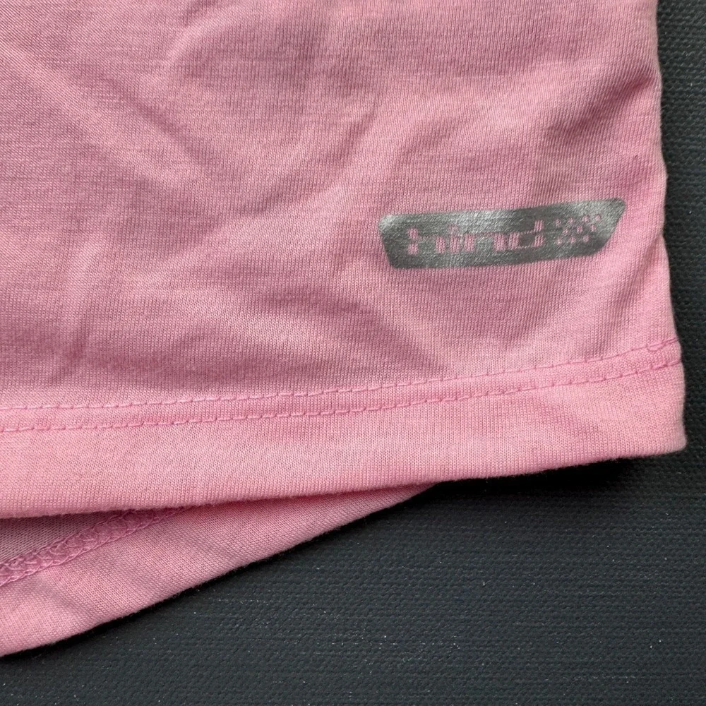 Hind Girls Size 10/12 Pink Future Leader Graphic Long Sleeve Athletic Shirt Tee